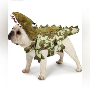 Zack‎ & Zoey Camouflage Alligator Dog Costume